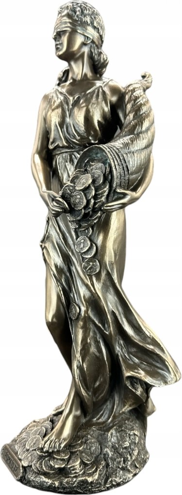 Figura Szobor Gyönyörű Szerencse Bőség Szimbólum Veronese WU76450A1