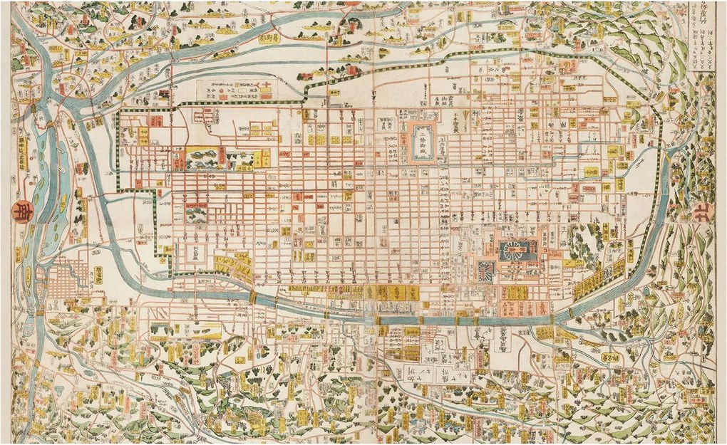 Flizelin fotótapéta Flizelin Design Antik térkép 416x254