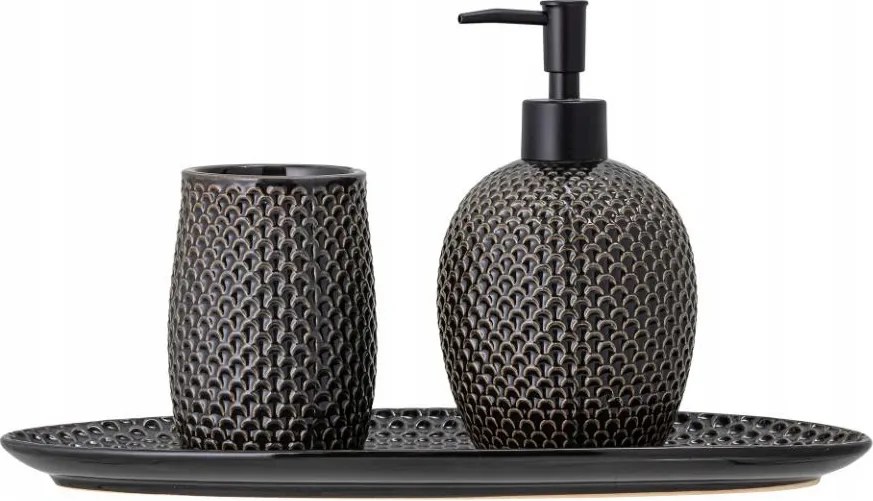 Fürdőszobai adagoló szett Hrin grafit