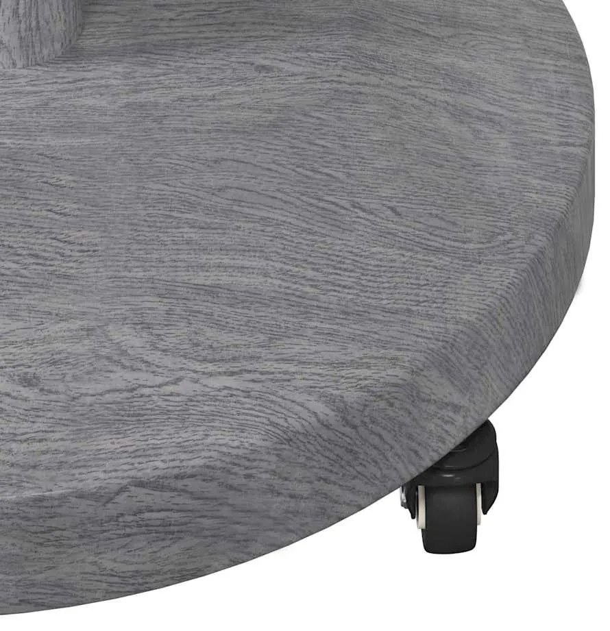 Kültéri Napernyő Tartók Sötét fa 48 x 48 x 32.5 cm Acél, Beton