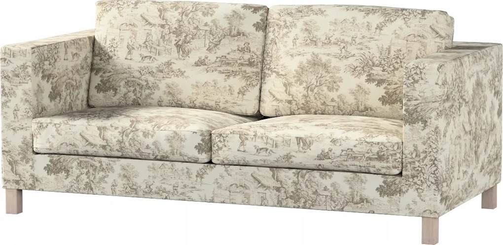 Dekoria Karlanda kinyitható kanapé huzat, rövid Ikea