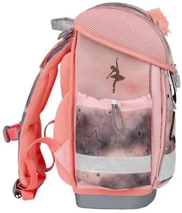 Iskolatáska, fémcsat, BELMIL Classy Rose Ballet, balett (BL40313AG50L)