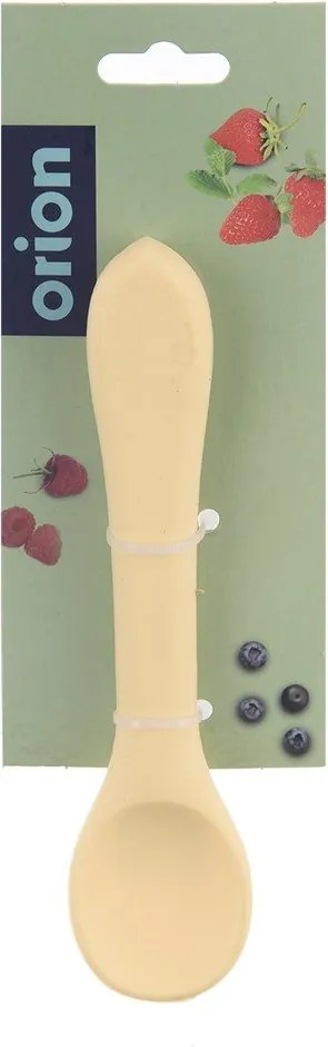 Sárga szilikon gyerek kanál – Orion