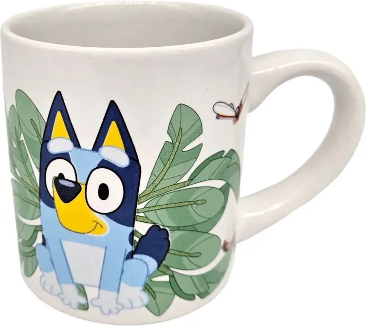 Bluey Leaves porcelán bögre 235 ml (8 oz) Díszdobozban