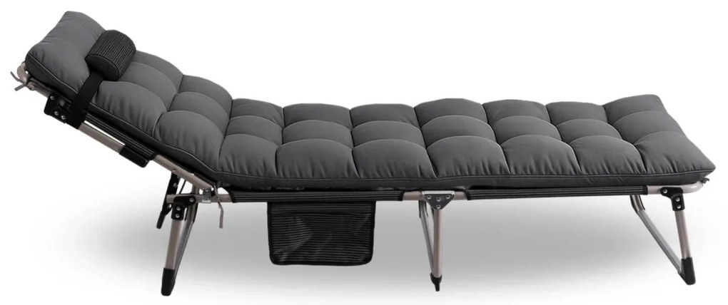 Kempingágy Szürke VENUS