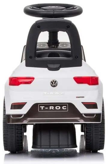Push autó Volkswagen 2xAA fehér/fekete