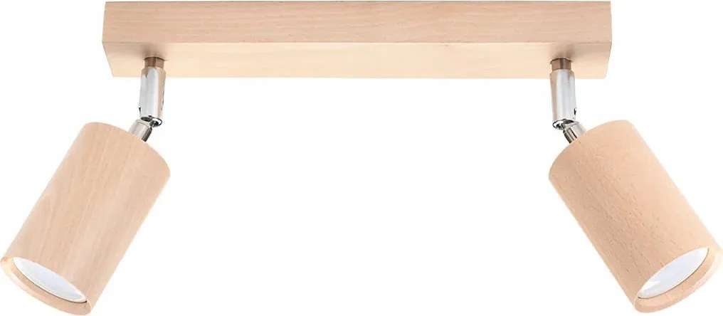 Mennyezeti lámpa díszléc fa reflektorok Sollux