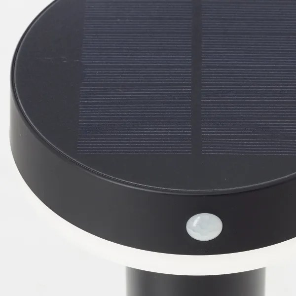 Brilliant - LED Napelemes lámpa érzékelővel MAGUA LED/4W/3,7V 50,2 cm IP44 fekete