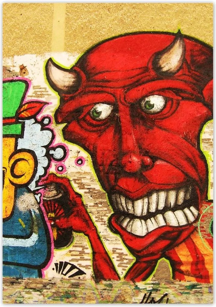 Poszterek 70x100 Grafiti falikép