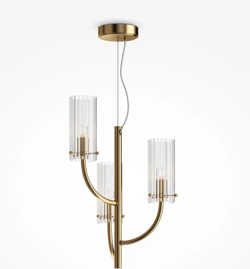 Maytoni ARCO MOD223PL-03BS Függőlámpa 3x40W/G9 IP20