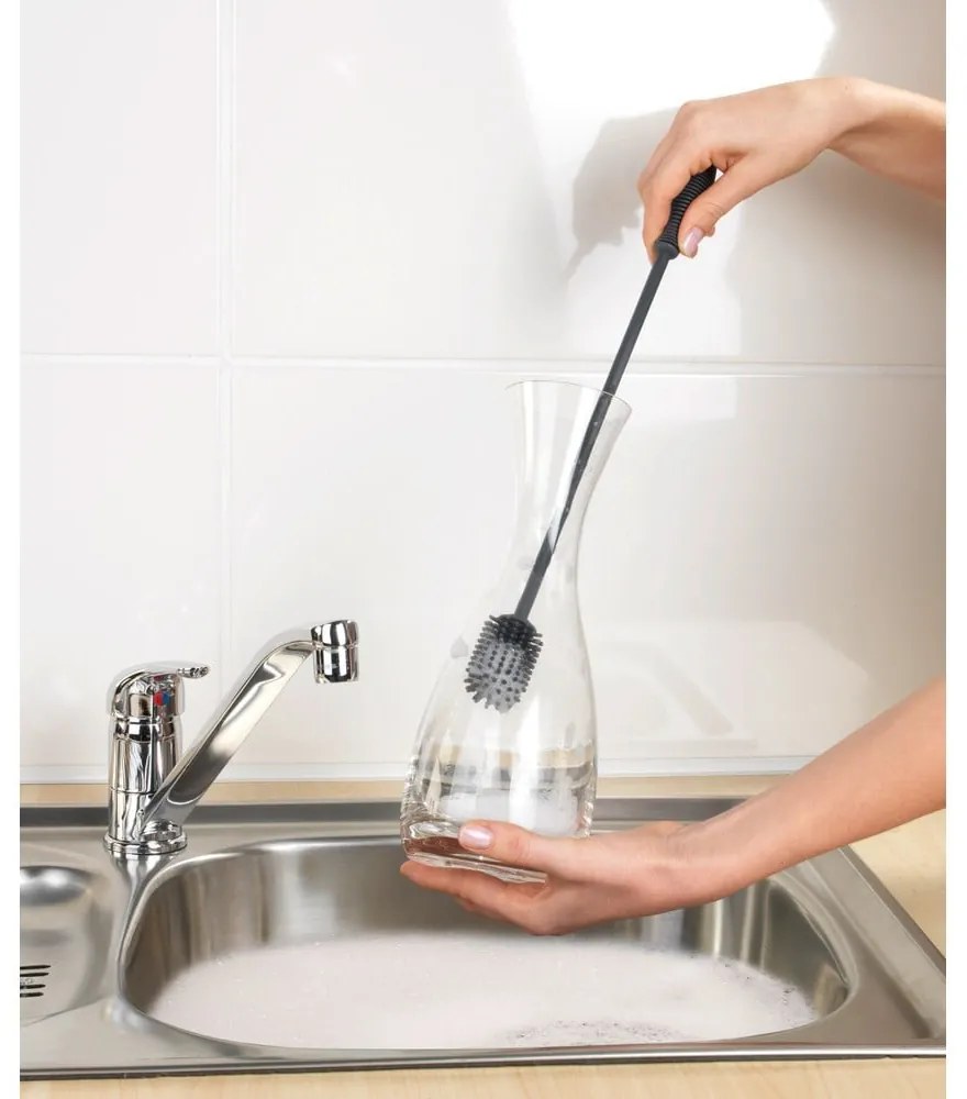 Szürke szilikon mosogató szett Easy Squeez-e – Wenko