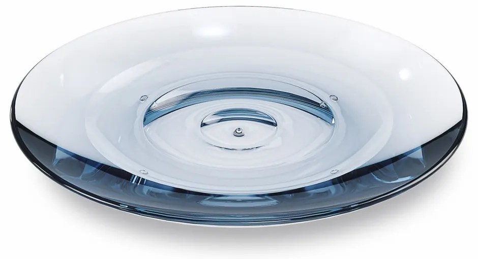 Kék műanyag szappantartó Droplet – Umbra
