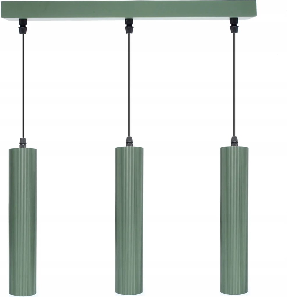 Mennyezeti függőlámpa, 3 x Spot GU10 Esla Olíva Modern