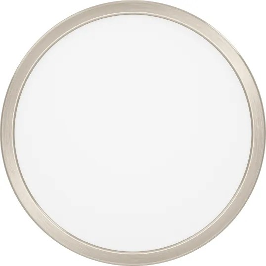 Eglo 901382 -LED RGBW dimmelhető füstölt üveges mennyezeti lámpa FUEVA-Z LED/14,3W/230V 27,8cm IP44 króm