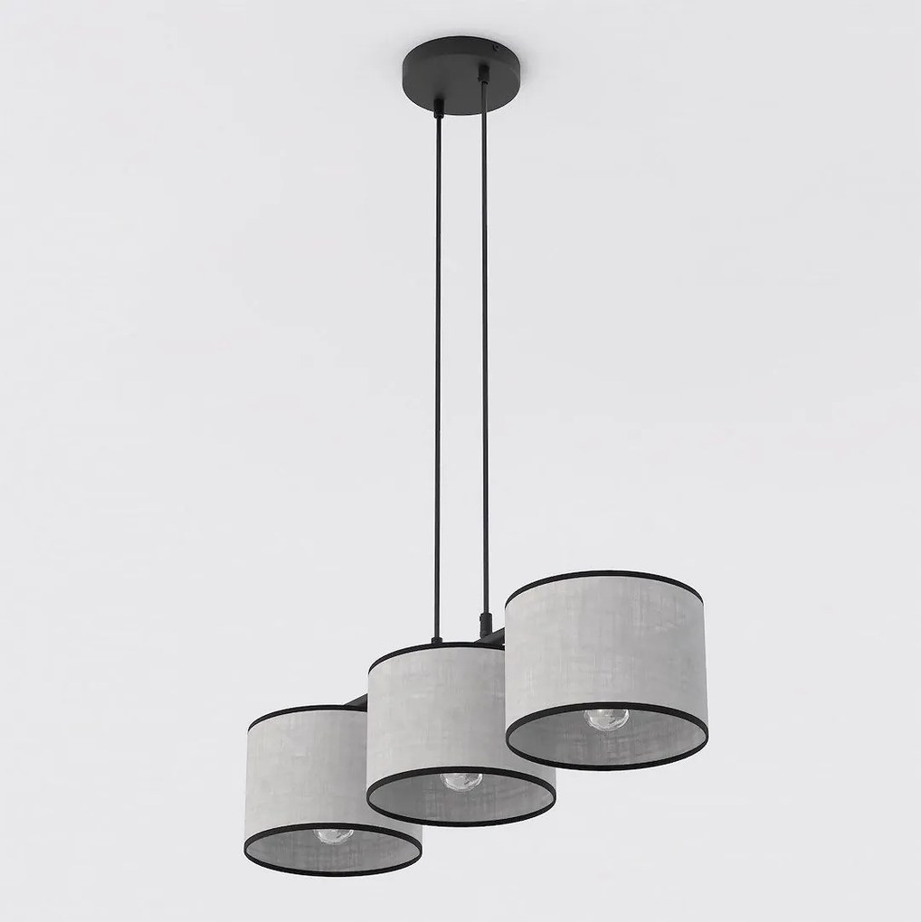 Emibig modern függeszték eco fekete szürke emi1656/3