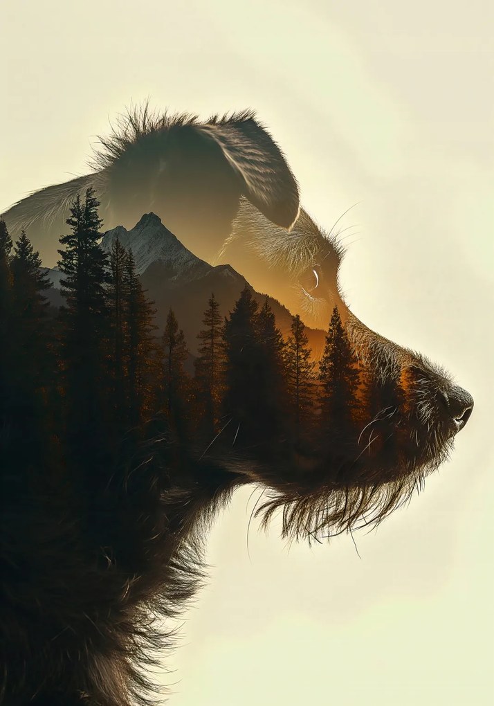 Poszter 70x100cm Az erdő szelleme