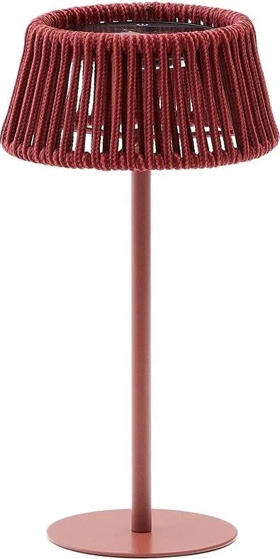 Napelemes LED asztali-hordozható kültéri lámpa ø 11 cm Aldet – Kave Home