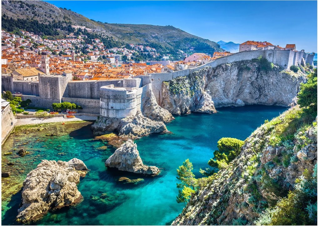 Üveg kép - Dubrovnik (70x50 cm)