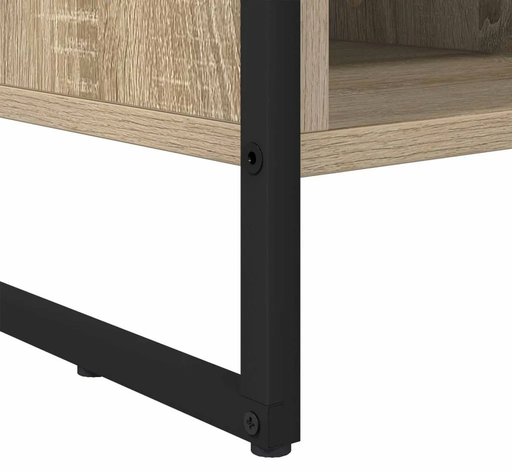 Cipőszekrény tárolóval Sonoma 60 x 35 x 44 cm Faanyag