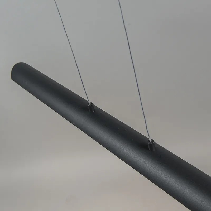 Függőlámpa fekete aranyszínű belsővel, LED-del - Balo 4