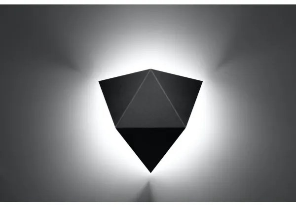 Fali lámpa SOLIDO 2xG9/40W/230V fekete