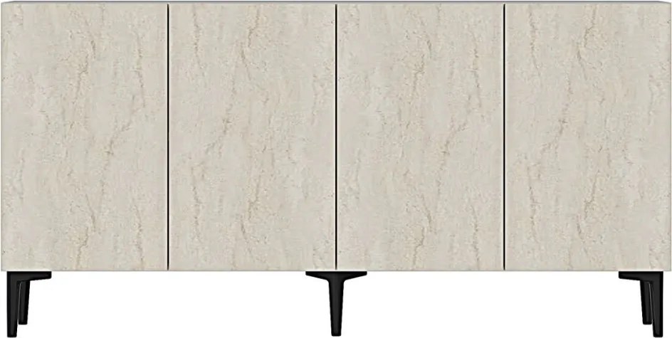 Apolos 150 - White, Travertine
