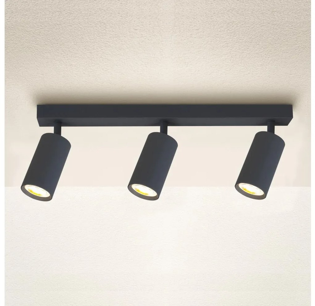 Brilagi - spotlámpa SELE 3xGU10/30W/230V antracit