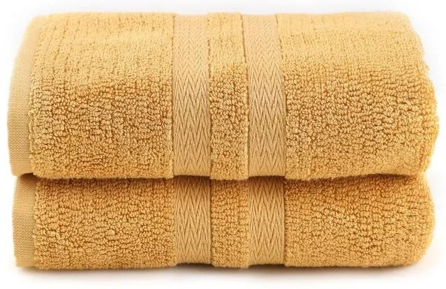 Fürdőlepedő Szett (2 db) Ayliz - Mustard