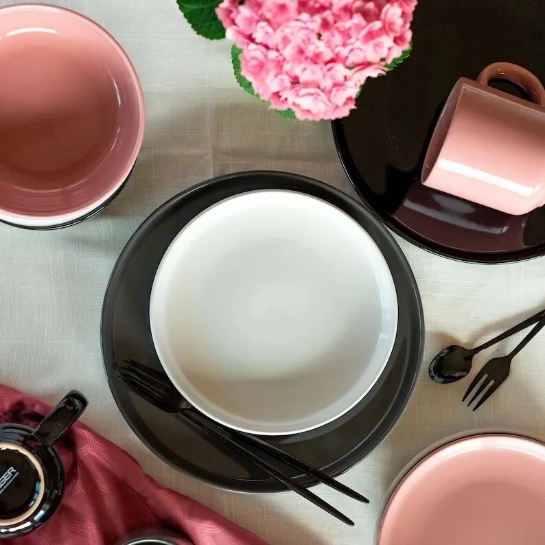 Mäser ALENIA 16 db-os étkészlet, fehér