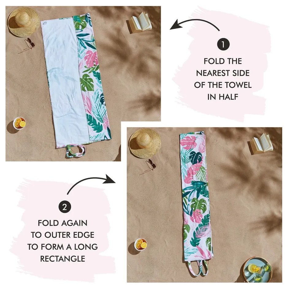 Strandtörölköző 150x75 cm Tropical Palm – Catherine Lansfield