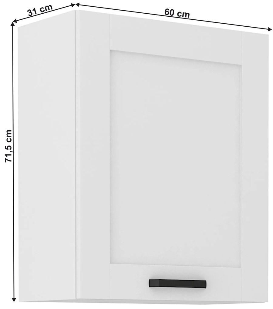 Felsőszekrény  Lesana 1 (fehér) 60 G-72 1F . 1063899