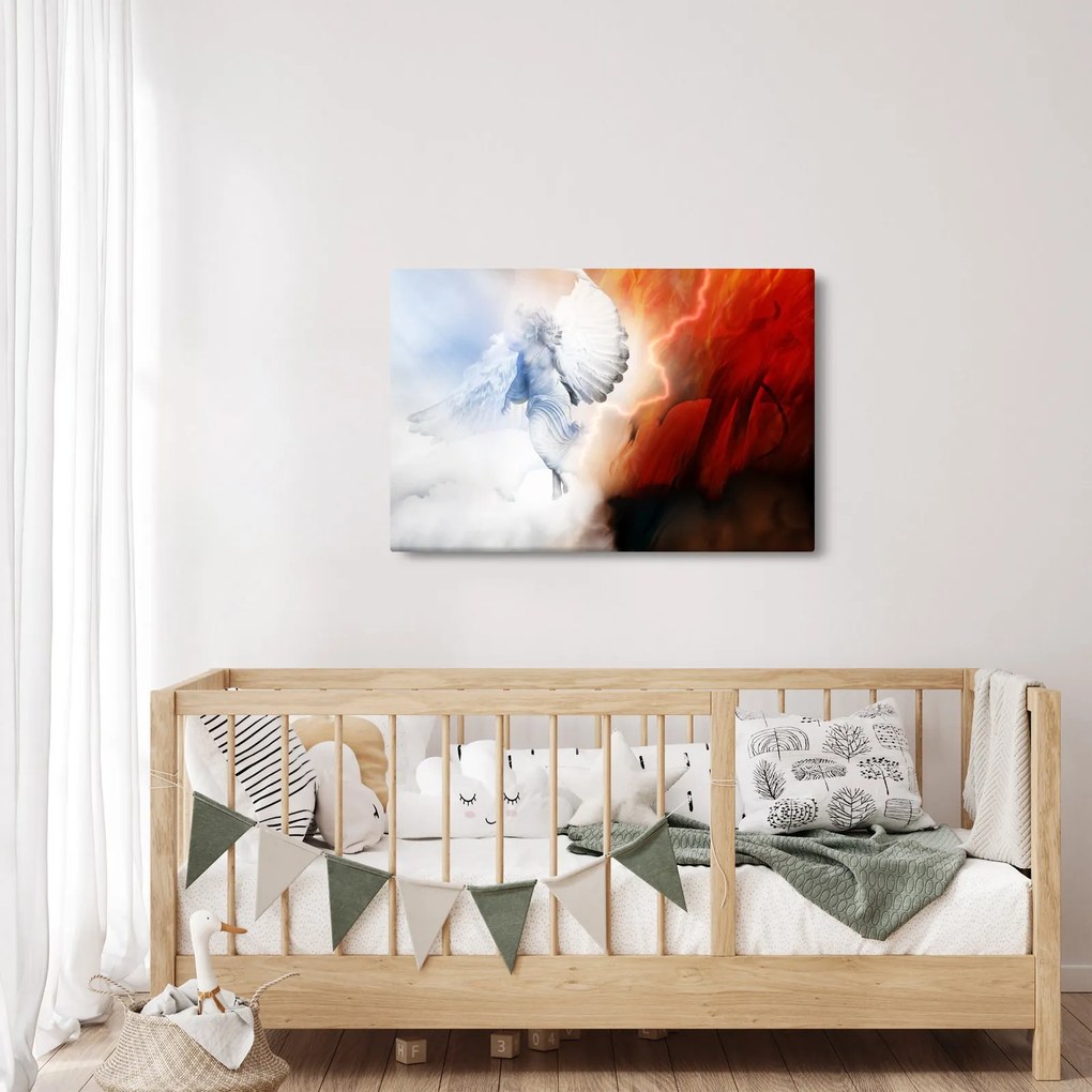 Kép - Jó és rossz (90x60 cm)