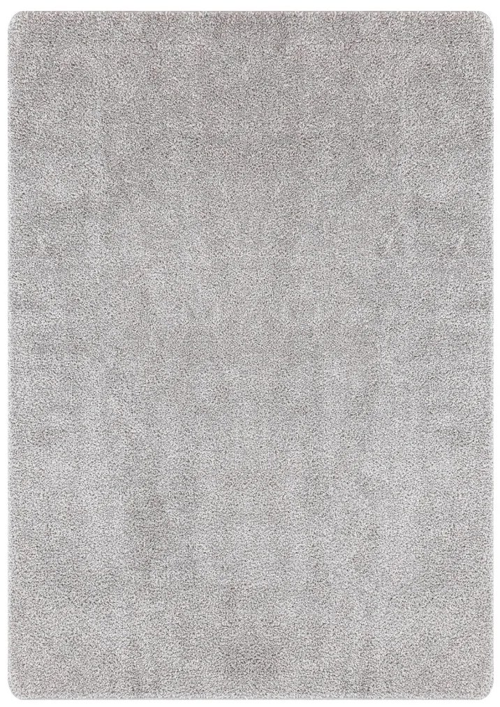 Shaggy Szőnyeg Latex Hátlappal Szürke 240x340 cm