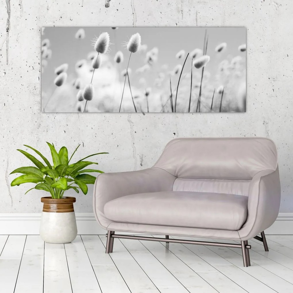 Kép - Boho nyuszi farok fű (120x50 cm)