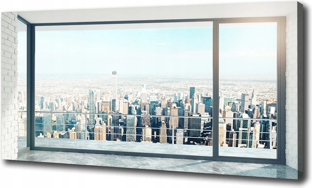Vászonkép Kilátás a városra 100x70 cm