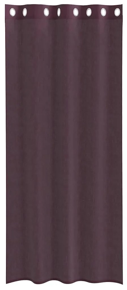 2 db lila fátyolfüggönyök rojtokkal 140x225 cm