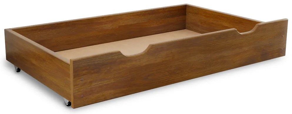 Ágyneműtartó fiók 200 cm, tölgyfa