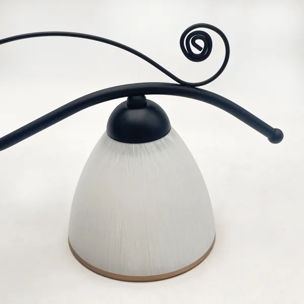 Csillár láncon RETRO 2xE27/60W/230V matt fekete