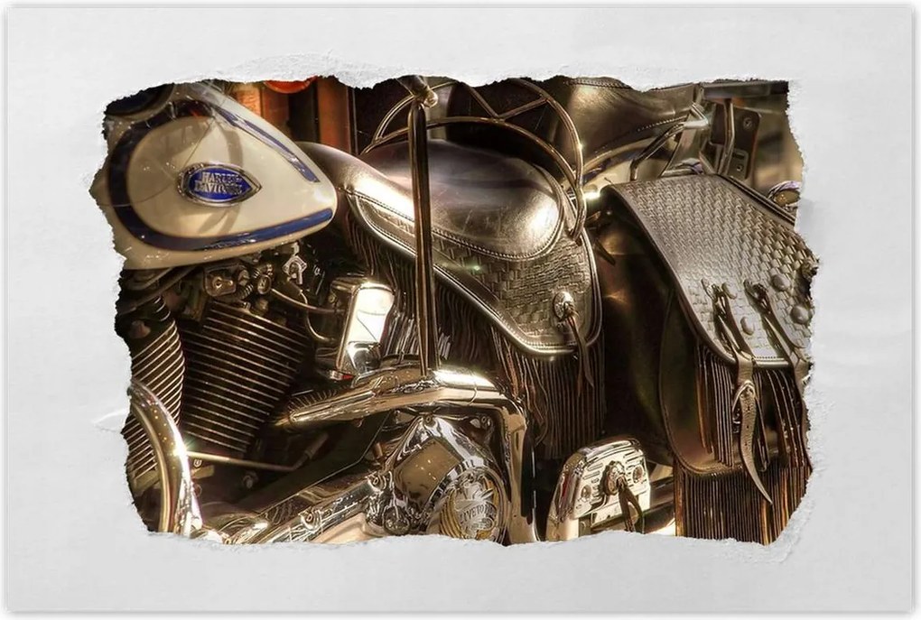 Poszterek 90x60 Harley Davidson Motorcycle