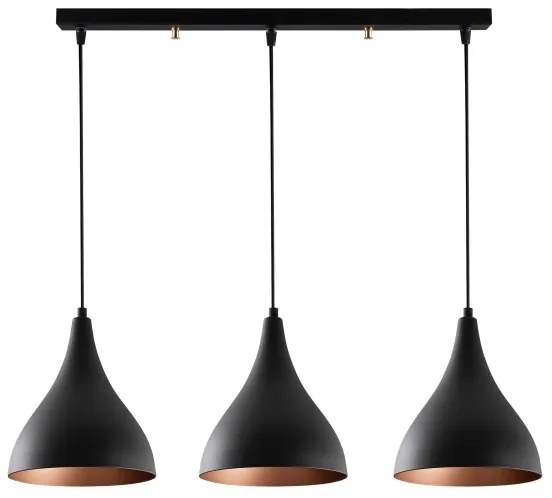 Csillár zsinóron BERCESTE 3xE27/40W/230V