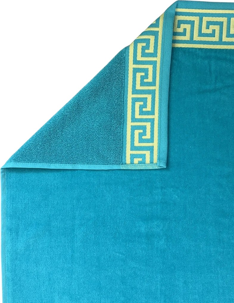 POSEIDON Strandtörölköző türkiz 165x90cm