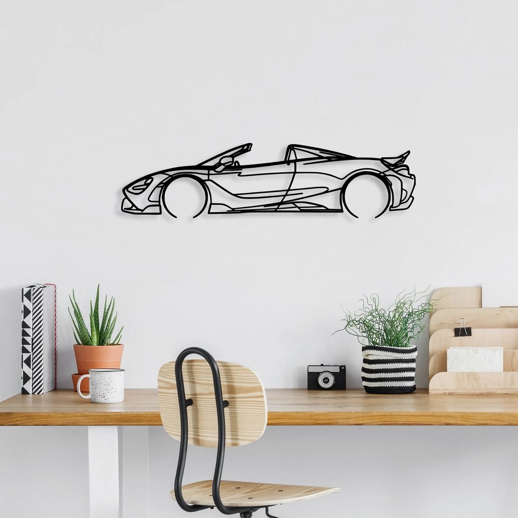 Fém fali dekoráció, McLaren 720S Silhouette