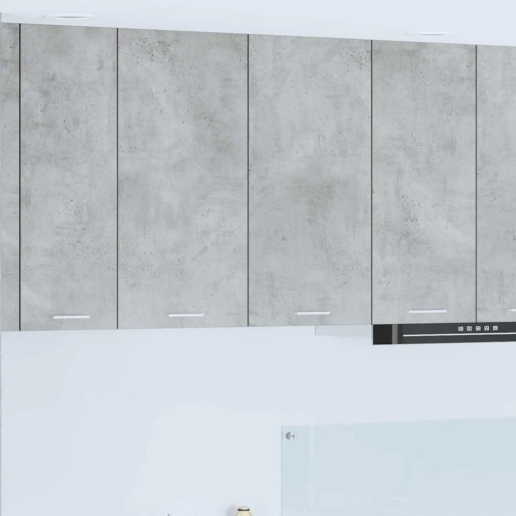 Függő szekrény Riga Beton Szürke 80 x 31 x 80 cm Faanyag