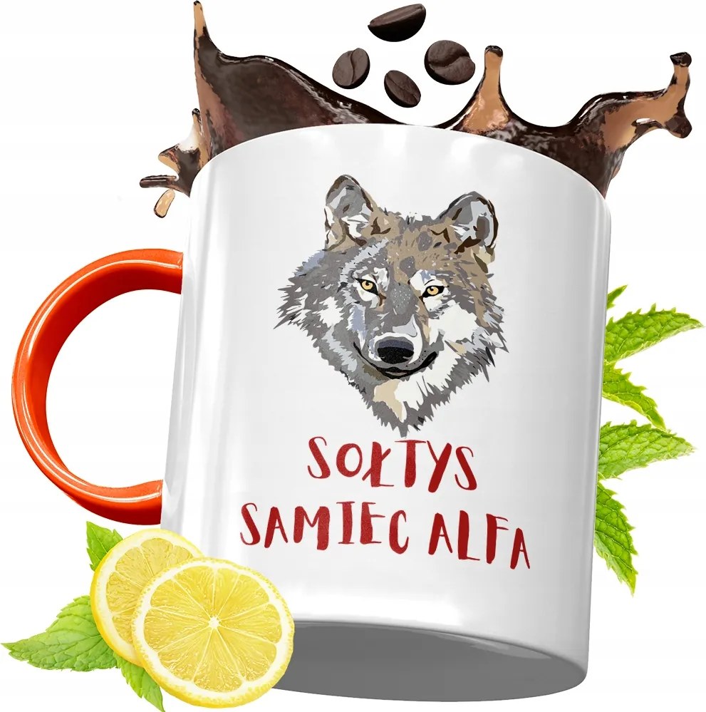 Narancssárga Bögre Soltys Ajándék fényképes nyomtatással