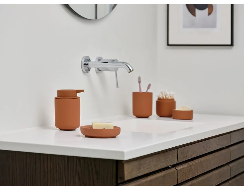 Narancssárga porcelán szappantartó Ume – Zone