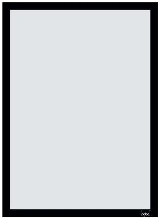 Posztertábla, fali, A3 méret, műanyag keret, 2 db, NOBO, fekete (VN5700)