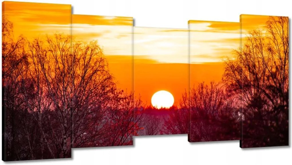 Festmények 150x80 Kilátás Tájkép