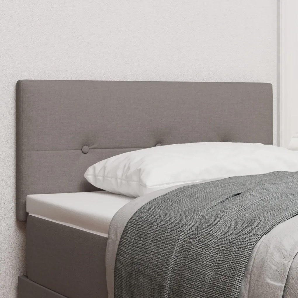 LED Fejtámla Gombos Bélelt Taupe 100 cm Szövet
