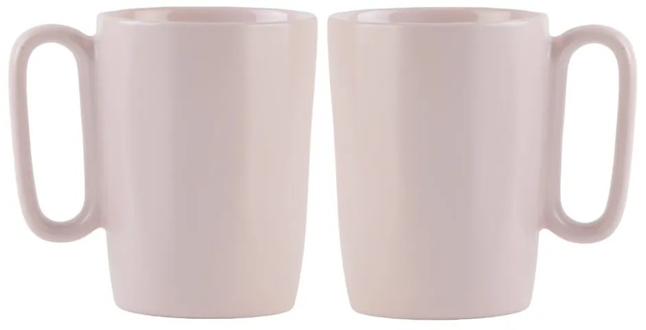 Rózsaszín agyagkerámia bögre szett 2 db-os 250 ml Fuori – Vialli Design