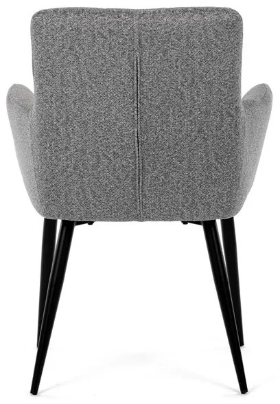 Szürke Szövet Étkezőszék, Ezüst Árnyalattal. DCH-P3146 SIL2